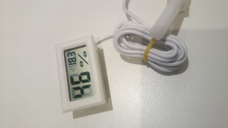 Digitale thermometer/hygrometer