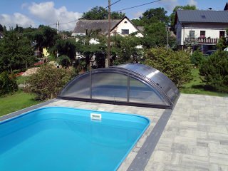 zwembadoverkapping Azure